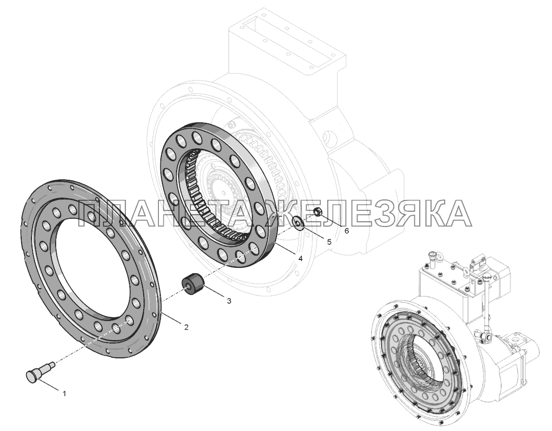 744Р-1600010-1 Муфта полужесткая К-744Р1 