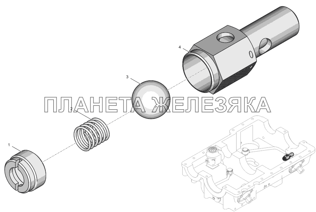 700А.17.01.750 Клапан К-744Р1 