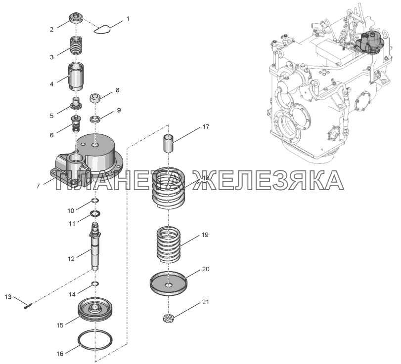 2256010-174800-2 Гидроаккумулятор К-744Р1 