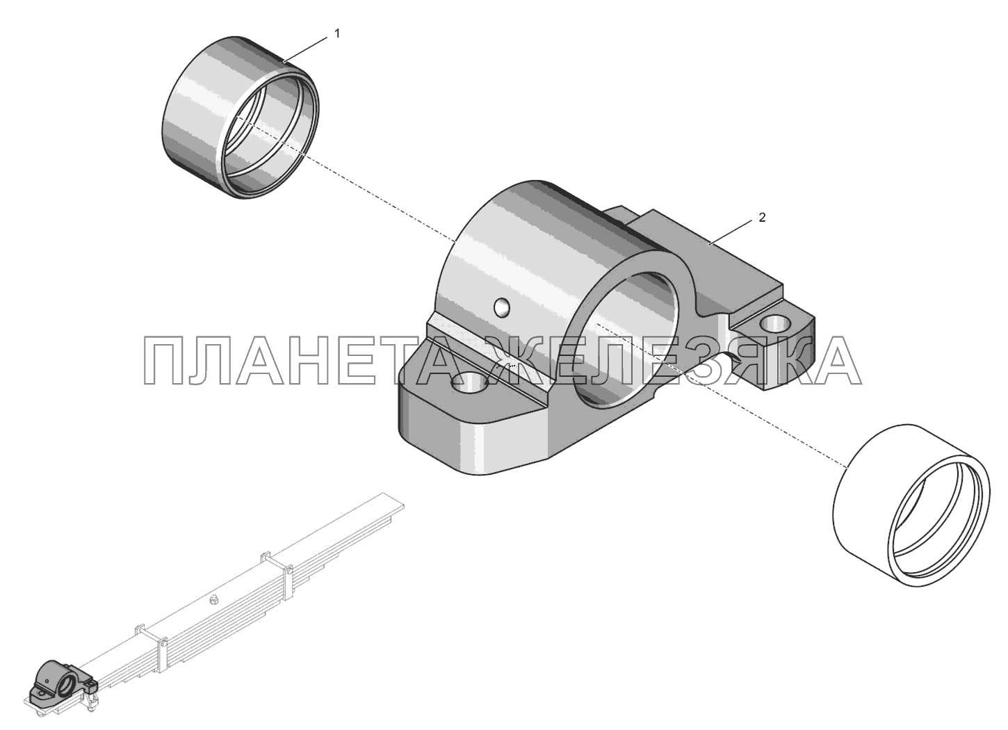 2256010-2900030-1 Ушко К-744Р4 