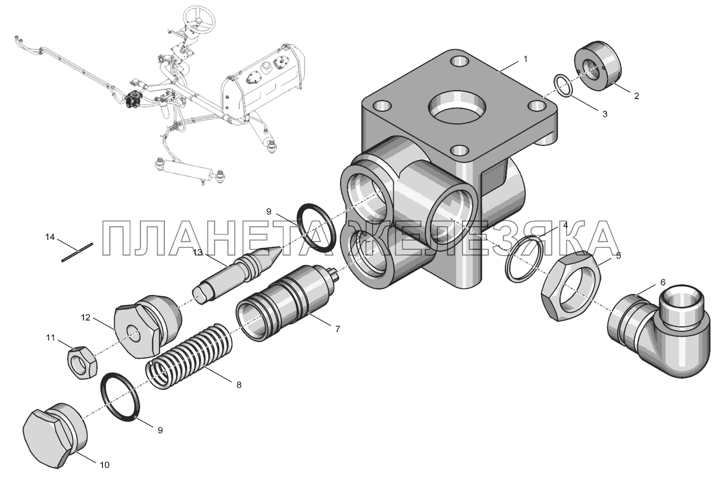 744Р-3406000-1 Регулятор расхода К-744Р4 