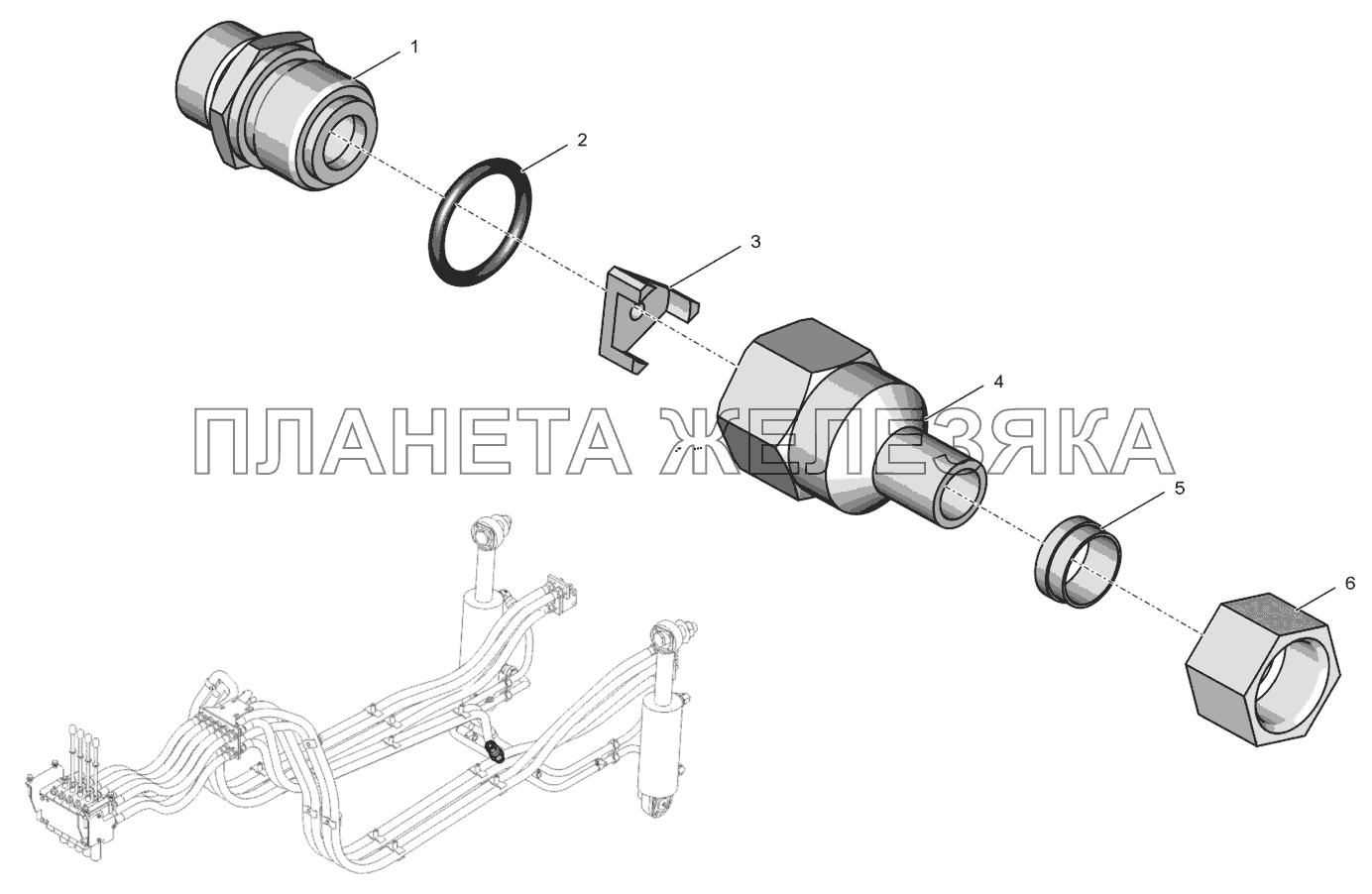 744Р-4600010-4 Клапан замедлительный К-744Р4 
