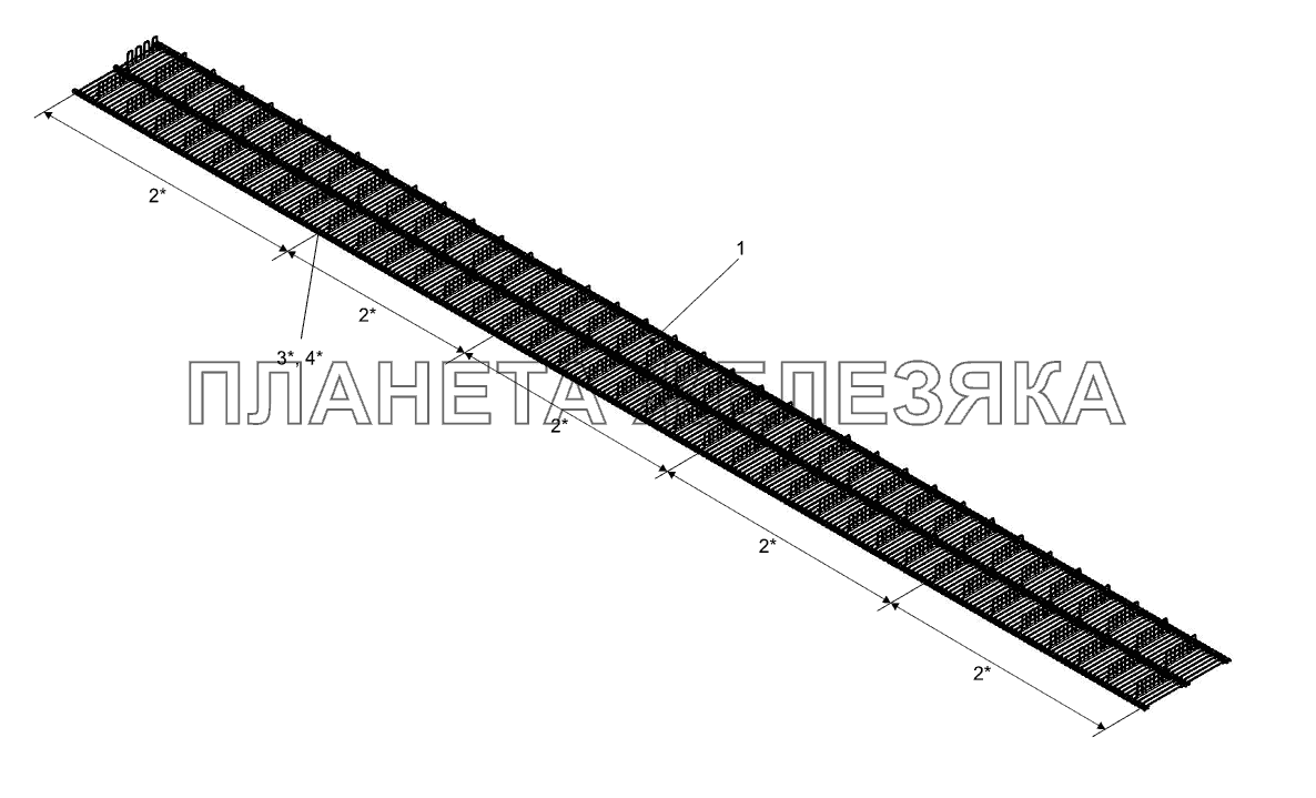 Полотно транспортерное Р01141-17 ПТ4-30
