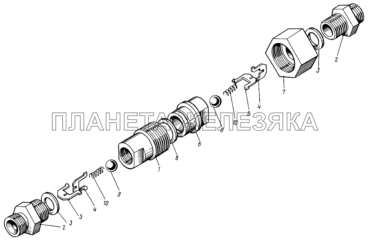 Устройство запорное ЮМЗ-6КЛ, (6КМ)