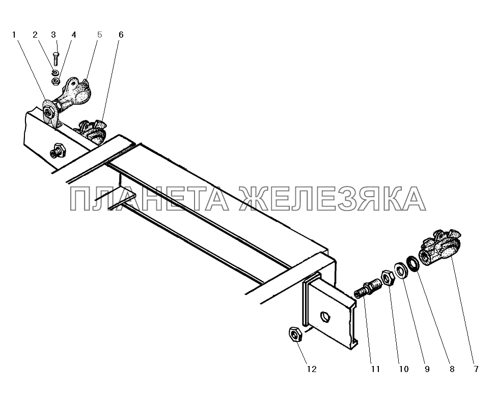 Установка соединительных головок УРАЛ-4320-31