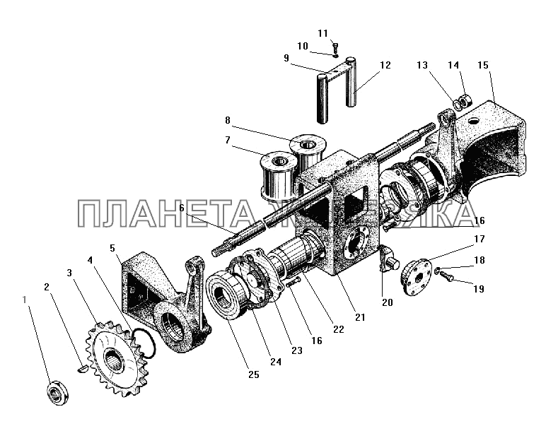 Тросоукладчик УРАЛ-4320-41