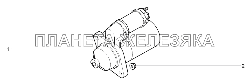Стартер LADA-1117, 1118, 1119