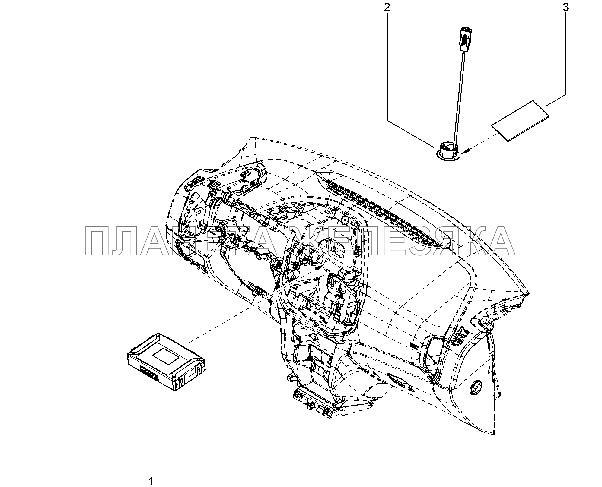 835010. Блок ГЛОНАС Lada Xray