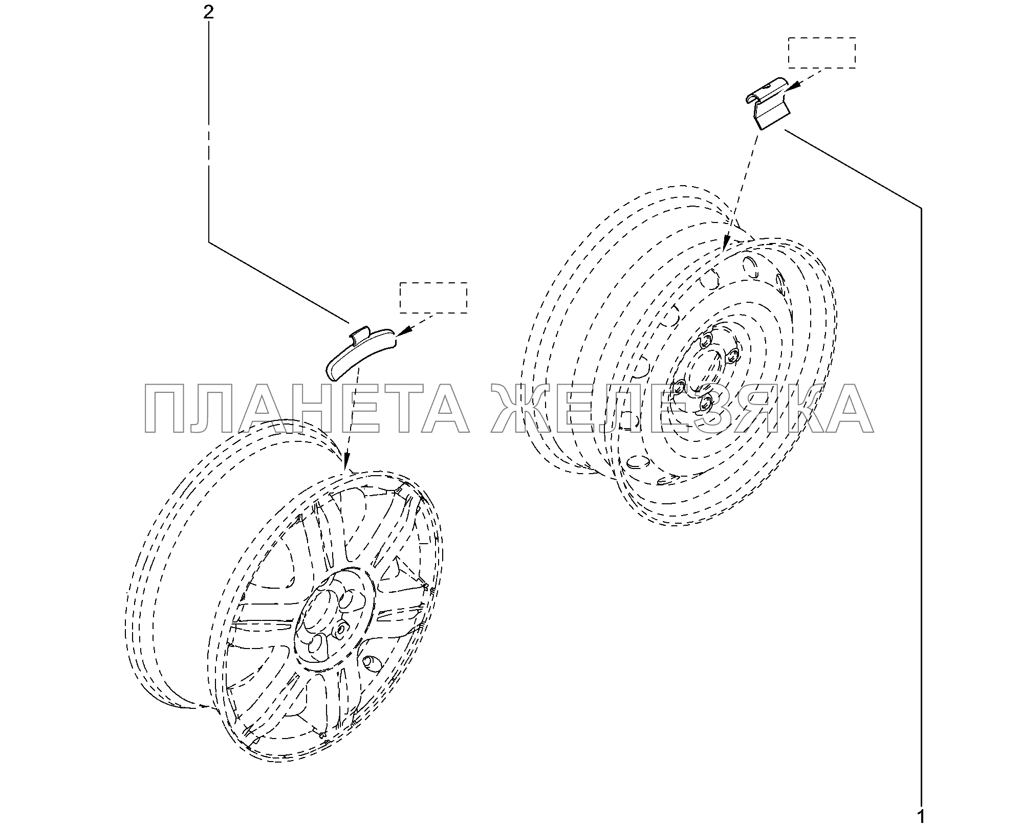 352020. Грузик балансировочный Lada Xray