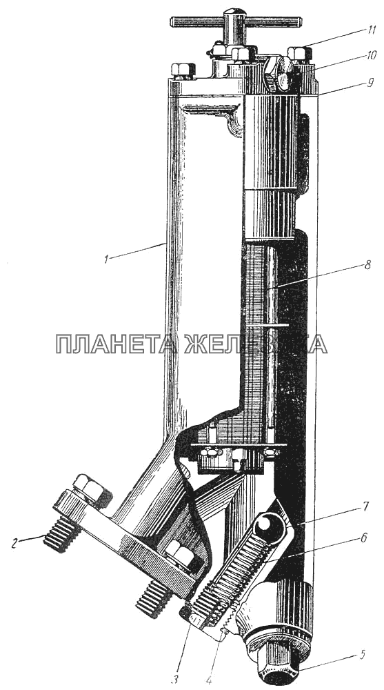Фильтр масляный грубой очистки ЗИС-110