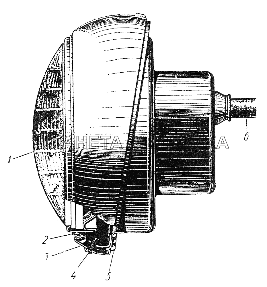 Фара ЗИС-110