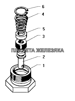 Кран слива конденсата ЗИЛ-130