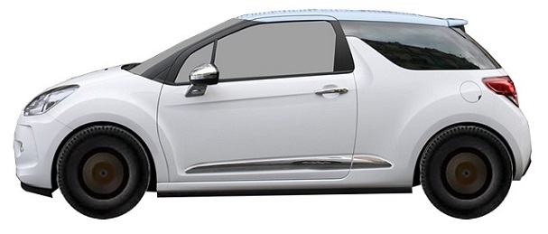 Диски на CITROEN DS3 1.4 HDi 2010