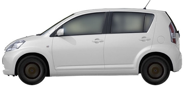 Диски на DAIHATSU Sirion/Storia 1.5 S DVVT 2005