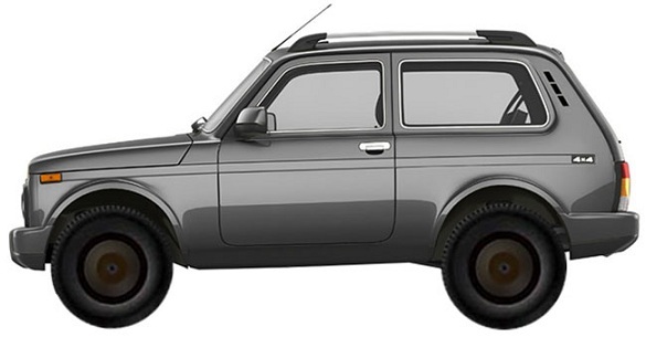 Диски на LADA 4x4 Urban 2121 3d (2014 - 2020)