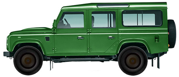 Диски на LAND ROVER Defender 2.4 TDI 1998