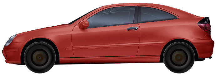Диски на MERCEDES C-Klasse C203cl  Coupe (2001 - 2007)