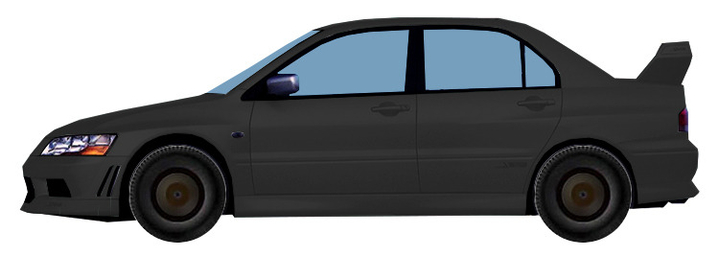 Диски на MITSUBISHI Lancer Evolution CT9A Sedan (2001 - 2003)