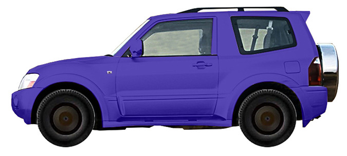 Диски на MITSUBISHI Pajero 2.5 TD 4WD 1999