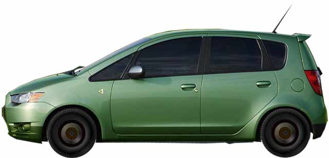 Диски на MITSUBISHI Colt 1.3 MPI 2008
