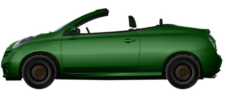 Диски на NISSAN Micra C+C K12	Cupe-Cabrio (2005 - 2010)