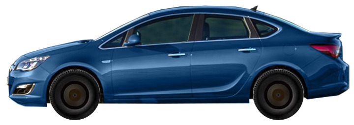 Диски на OPEL Astra J 1.6 Turbo Ecotec 2012