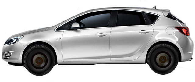 Диски на OPEL Astra J 1.4 Twinport Ecotec 2009