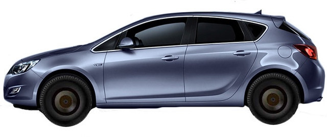 Диски на OPEL Astra J 1.6 Ecotec 2009