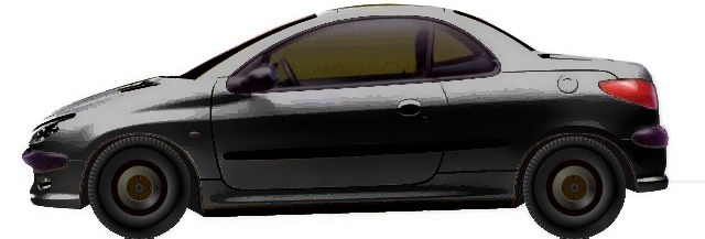 Диски на PEUGEOT 206 2.0 16V 2000