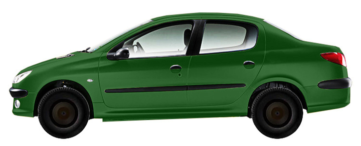 Диски на PEUGEOT 206 1.4 2007