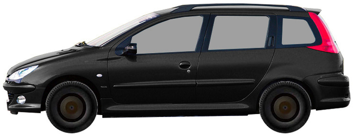 Диски на PEUGEOT 206 2.0 HDi 2002