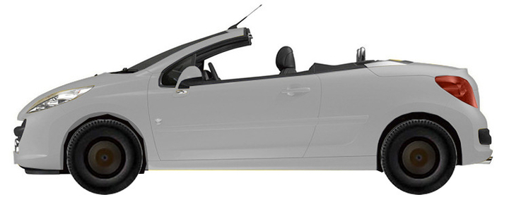 Диски на PEUGEOT 207 1.6 THP 2007