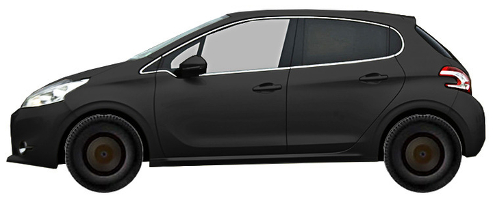 Диски на PEUGEOT 208 1.0 VTi 2012