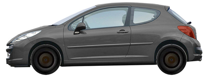 Диски на PEUGEOT 207 1.6 THP RC 2006