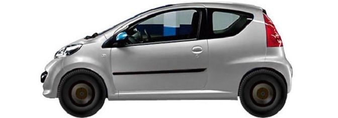 Диски PEUGEOT 107 1.4 HDi (2005-2012) R14