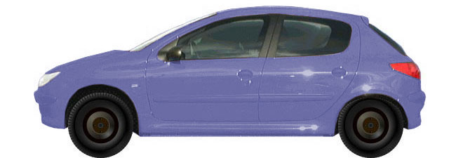 Диски PEUGEOT 206 1.4 16V (1998-2009) R15