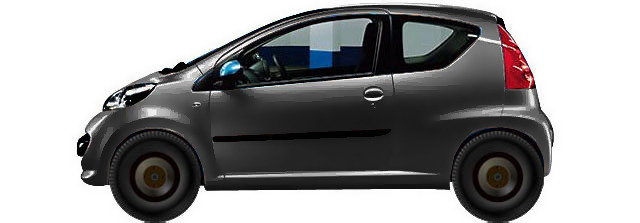 Диски на PEUGEOT 107 1.0 2005