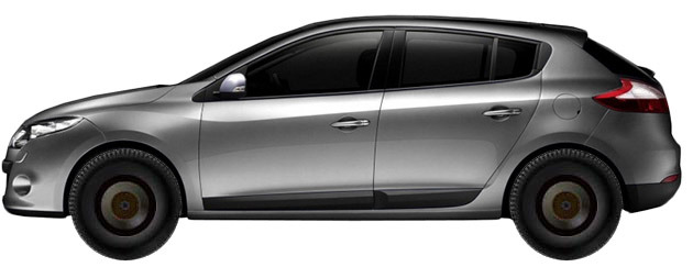 Диски на RENAULT Megane III 1.4 16V 2008