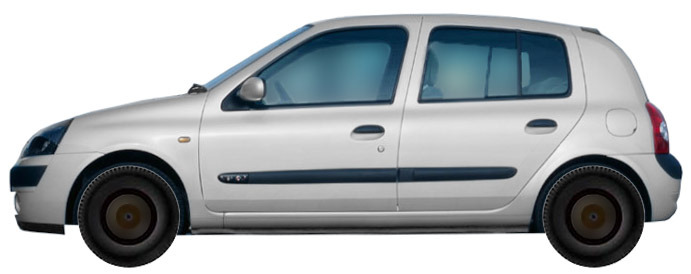 Диски на RENAULT Clio II 1.4 16V 2001