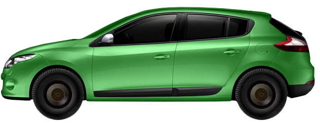 Диски на RENAULT Megane III 2.0 dCi 2008