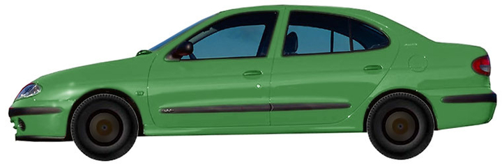 Диски на RENAULT Megane 1.6 16V 1999
