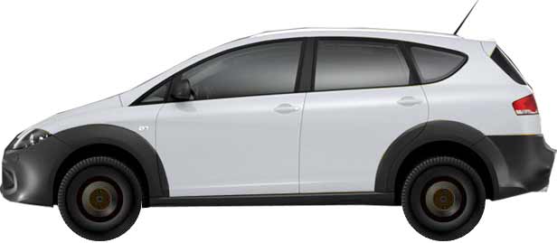 Диски SEAT Altea 2.0 TFSI Allrad 4х4 (2007-2015) R17