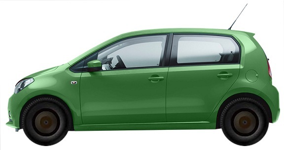 Диски на SEAT Mii 1.0 Ecofuel 2012