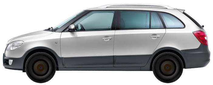 Диски на SKODA Fabia Scout 1.2 TSI 2010