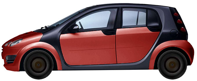 Диски SMART Forfour 1.5 Br. (2004-2006) R17