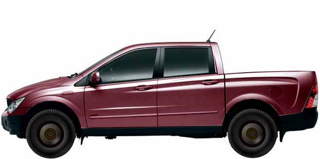 Диски на SSANG YONG Actyon Sports QJ C145 Pickup 4d (2006 - 2012)