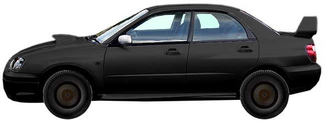 Диски на SUBARU Impreza WRX 2.0 WRX STi 2000