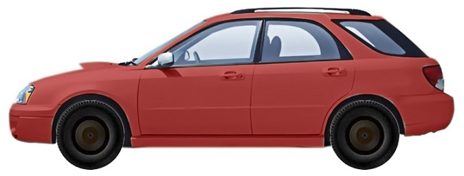Диски на SUBARU Impreza WRX GD/GG/GGS Station Wagon (2000 - 2005)