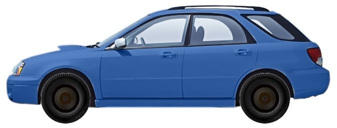 Диски на SUBARU Impreza 2.0 T AWD 2000