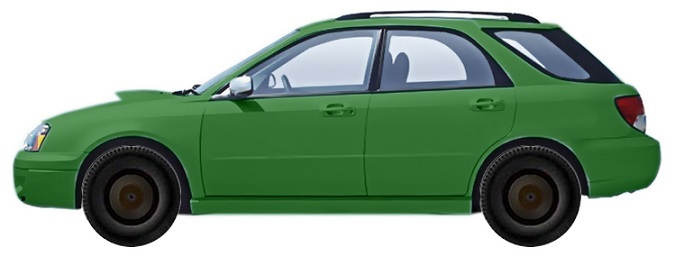 Диски на SUBARU Impreza 2.0 T AWD 2000